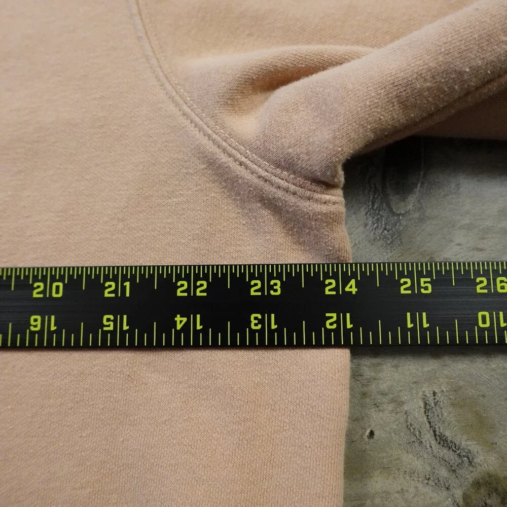 The North Face Logo Hoodie Men’s‎ Large Dusty Rose Fleece Pullover